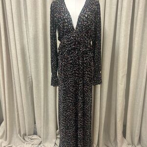 Buddy Love Black Floral Women's Dress - NWT